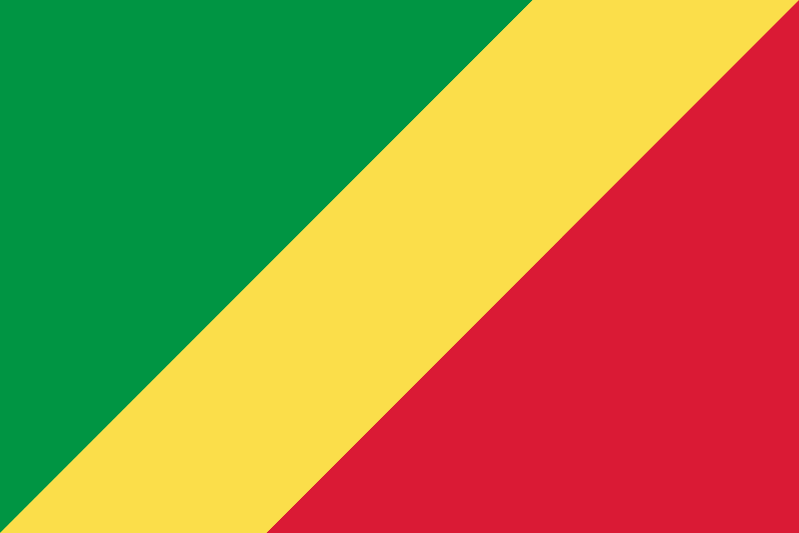 Flagge von Kongo, Republik