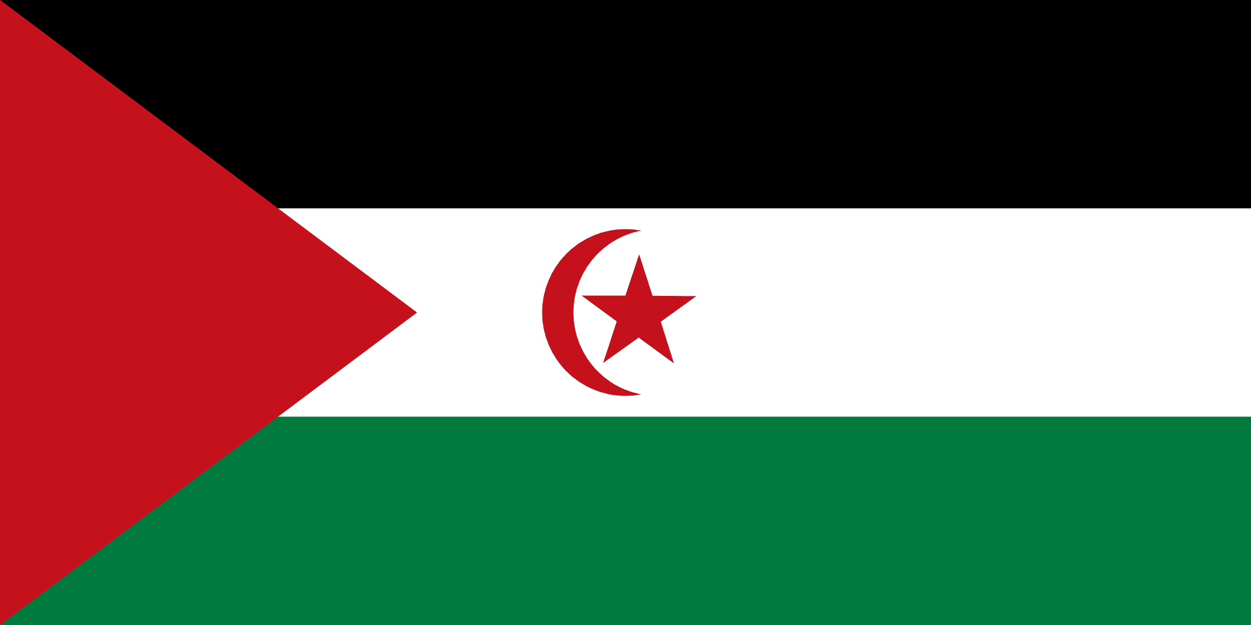 Flagge von Westsahara