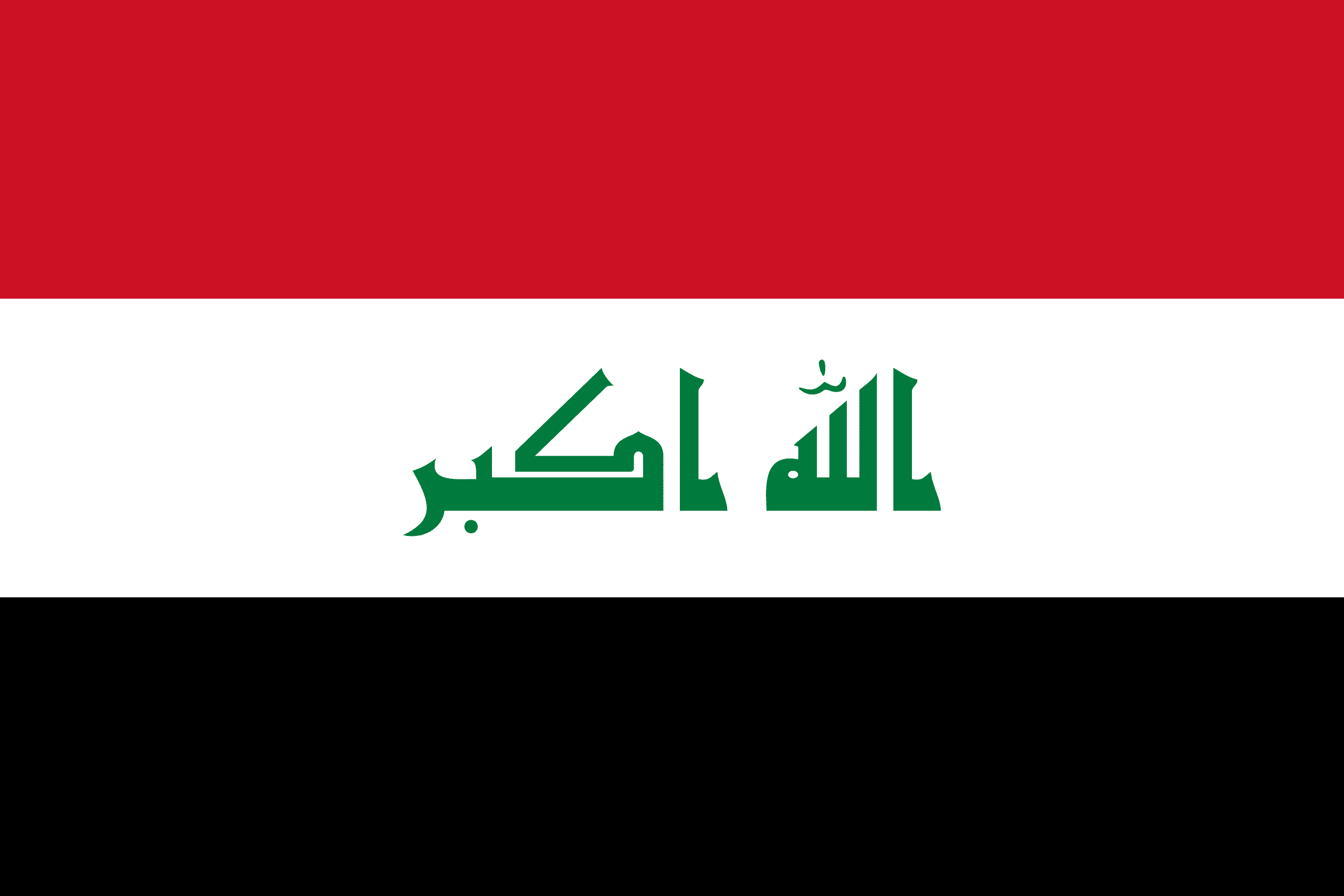 Flagge von Irak