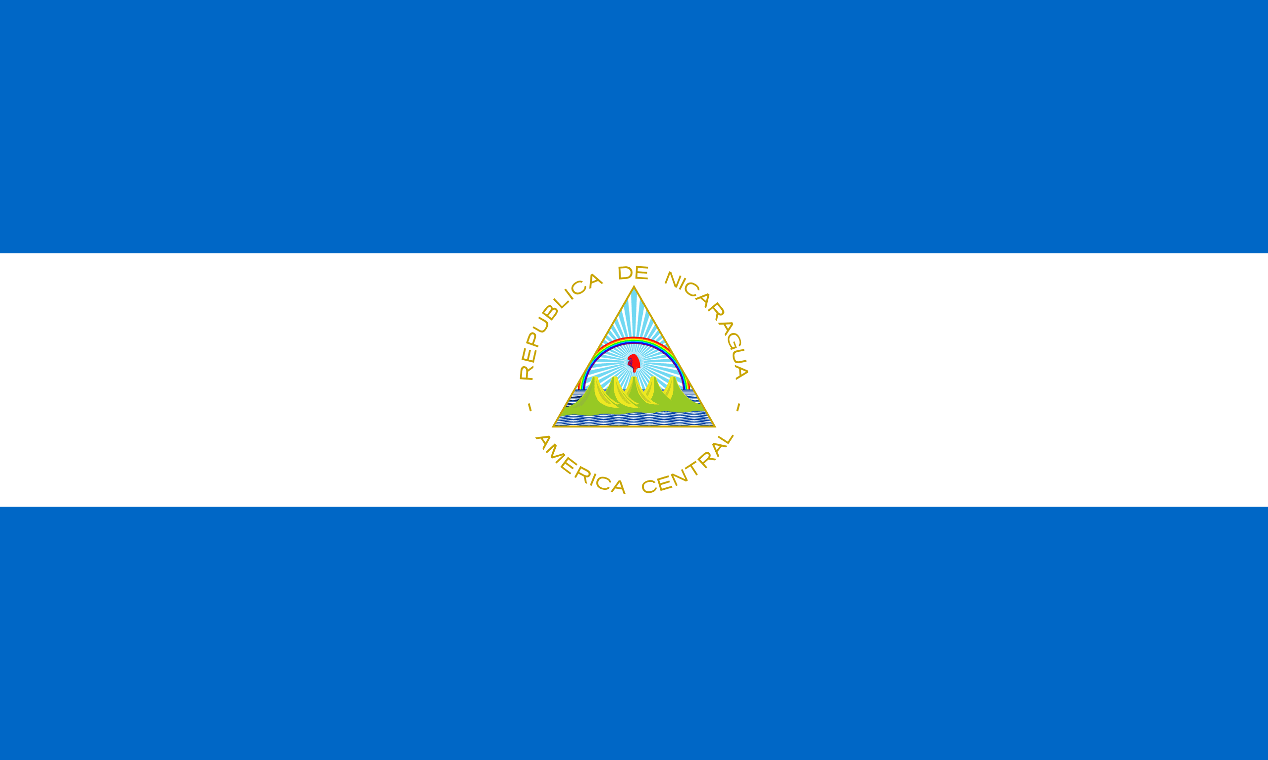 Flagge von Nicaragua